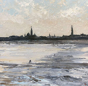 Evening  vaporetto to the Lido, Venice